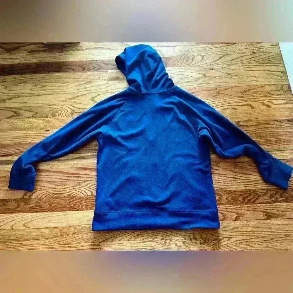 The North Face Full-Zip Hoodie Jacket Blue Boys Size Large 14/16